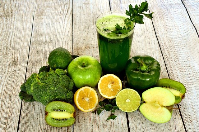 zelený nápoj