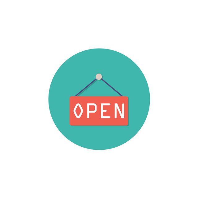 obrázek nápis „open“